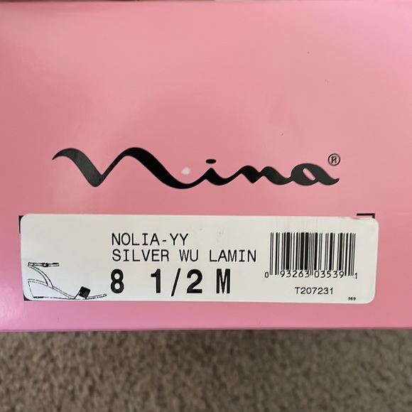 Nina Silver 2” heels - nice for fancy events - Picture 5 of 5